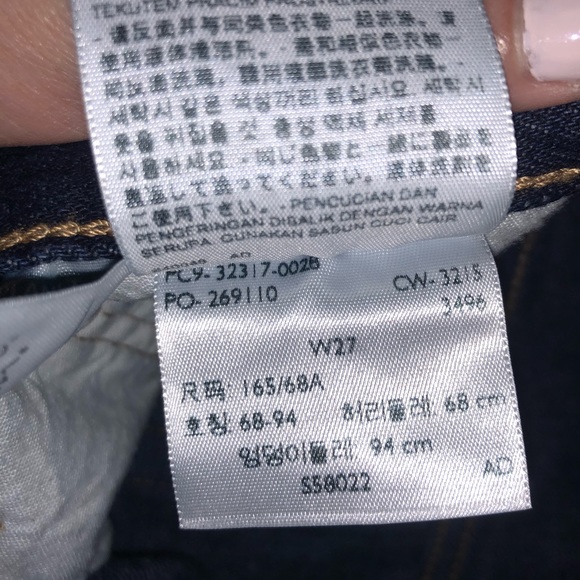 Levi’s 501 button fly shorts size 27 - Picture 5 of 6